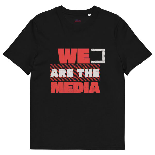 We are the Media Unisex Organic cotton t-shirt
